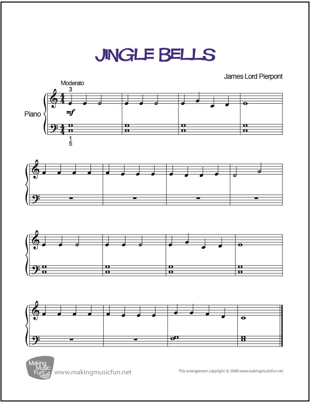 jingle-bells-beginner-piano-sheet-music-digital-print