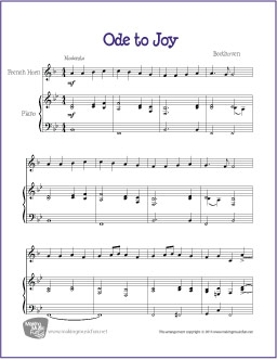 MELODY for FRENCH HORN PIANO - Horn - Digital Sheet Music
