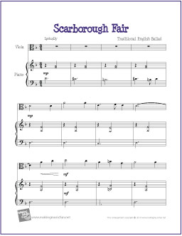 Scarborough Fair Lyrics | Sticker
