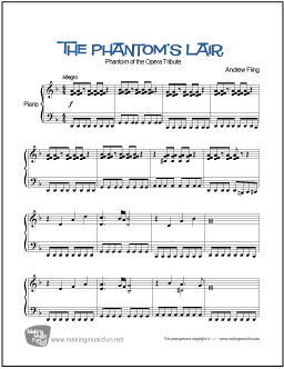 The Mimic lobby theme-Piano Vampire (unfinished) Sheet music for Piano  (Solo) Easy
